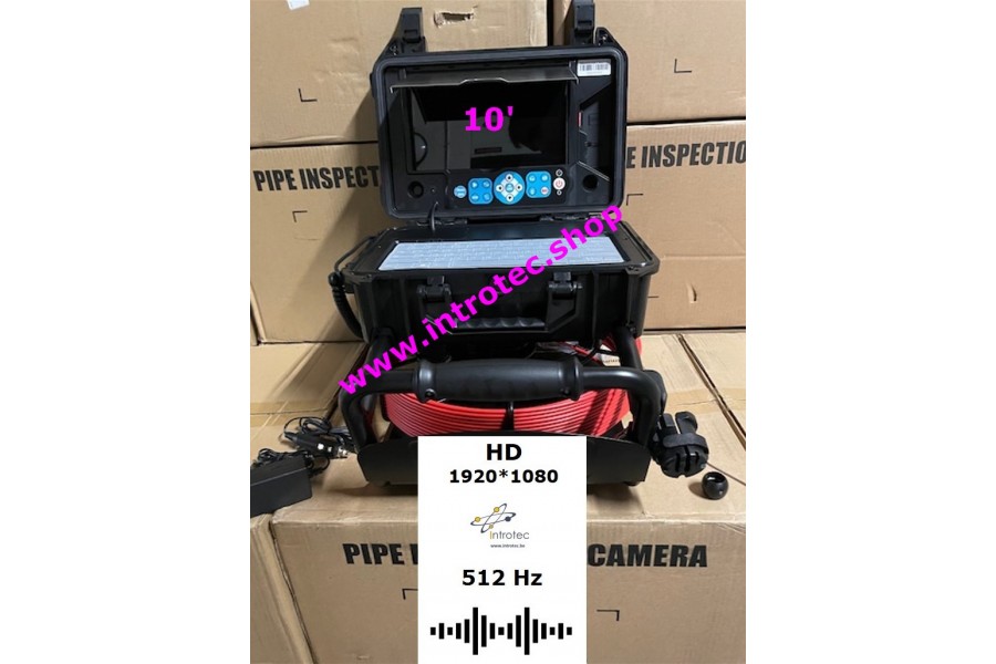 Cámara de inspección por vídeo endoscópica HD de 18 mm con transmisor de  512 Hz