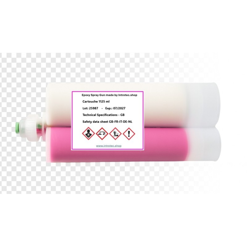 Cartouche de résine Epoxy pour réhabilitation de canalisation